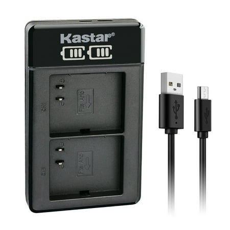 Kastar LCD Dual USB Battery Charger Replacement for Arlo A-1, Arlo A-1B, Arlo A-1C, P/N: 308-10029-01, Arlo Pro, Arlo VMC4030, Arlo Pro 2, Arlo Security Light VMA4400 Netgear, Arlo VMS4230-100PAS