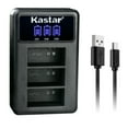 thumbnail image 1 of Kastar LCD Triple USB Battery Charger Compatible with SP-Gadgets 3.7V Battery POV Light and Powerbar Duo, 1 of 4