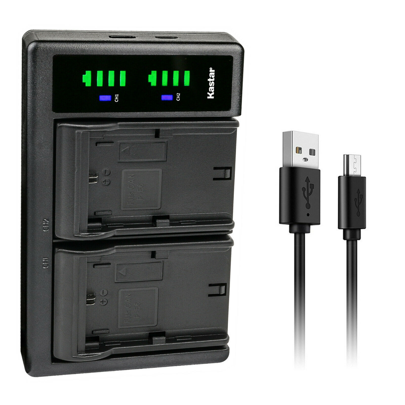 Kastar Battery Charger Kit For Canon LP-E6 / LP-E6N – Perfect For EOS 60Da & More!