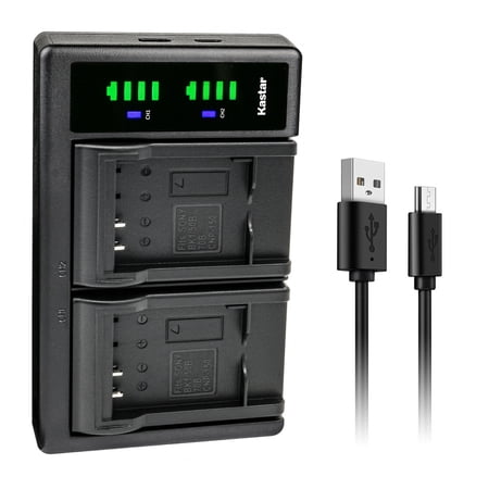 Kastar LTD2 USB Battery Charger Compatible with Pentax Optio I-10, Optio RZ10, Optio RZ18, Megazoom X70, Optio WG-1, Optio WG-1 GPS, Optio WG-2, Optio WG-2 GPS, Optio WG-3, Optio WG-3 GPS