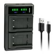 thumbnail image 1 of Kastar LTD2 USB Battery Charger Compatible with Polaroid CTA-00730S, Polaroid T730, T831, T833 Camera, 1 of 4