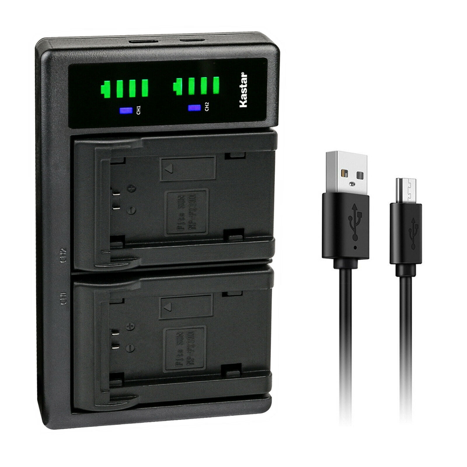 Kastar LTD2 USB Battery Charger Replacement for Sony NP-FZ100, Alpha a6600, Alpha A7 III, ILCE-7M3, ILCE-7M3K, Alpha A7 IV, Alpha A7R III, Alpha A7R3, Alpha ILCE-7RM3, Alpha A7C A7c Cameras