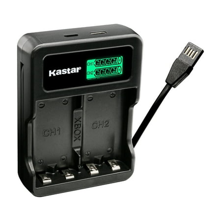 Kastar LZD2 USB Battery Charger Compatible with Xbox One, Xbox One S, Xbox One X, Xbox One X/S, Xbox Series X/S, Xbox One Elite Wireless Controller