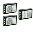 thumbnail image 1 of Kastar Li-10B Battery 3-Pack Replacement for Olympus Li-10B Li-12B Battery, Olympus Li-10C Li-10CN Charger, Olympus Camedia X-500 IR-500 FE-200 Camera, 1 of 3