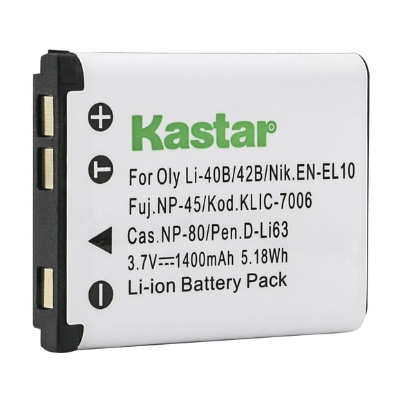 Kastar Li-42B Battery 1-Pack Replacement for Slimline Super Slim X8, XS-10, XS-4, XS-40, XS-400, XS-4000, XS-7, XS-70, XS-8, XS-80, Slimline Super Slim XS10, XS4, XS40, XS400, XS4000 Camera