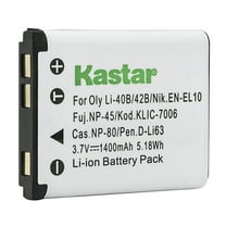 Kastar Li-42B Battery 1-Pack Replacement for iKan PDMOVIE Remote Air Pro 3 and Live Air 2 Motor, HP (Hewlett Packard) PW460t PW550z SW450, Minolta MN12Z Digital Camera