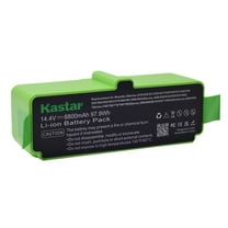 Kastar Li-ion Battery 14.4V 6800mAh Replacement for iRobot Roomba R3 500, 600, 700, 800 & 900 series 510 530 531 532 540 550 570 580 585 610 620 650 660 760 770 780 790 870 880 R3 4419696 (1-Pack)