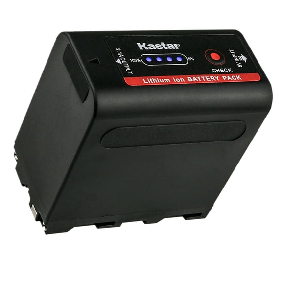 Kastar Magic NP-F980Exp Battery 1-Pack Replacement for Sony DSR-200 DSR-PD100 DSR-PD150 DSR-PD170 DSR-PD190 DSR-V10 EVO-250 DKC-FP3 Camera, Desview R5, 5.5 inch Touchscreen On-Camera Field Monitor