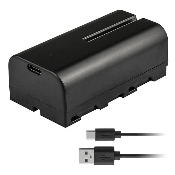 Kastar NP-F570T USB-C Battery 1-Pack Replacement for ZEAPON PONS Motorized Pan Head, Glide Gear PTH 360 Video Camera Smartphone Wireless Motorized Pan and Tilt Tripod Head