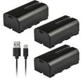 thumbnail image 1 of Kastar NP-F570T USB-C Battery 3-Pack Replacement for Sony CCD-TR618 CCD-TR640 CCD-TR710 CCD-TR713 CCD-TR716 CCD-TR717 CCD-TR718 CCD-TR728 CCD-TR730 CCD-TR76 CCD-TR760 CCD-TR8000E CCD-TR8100 Camera, 1 of 4