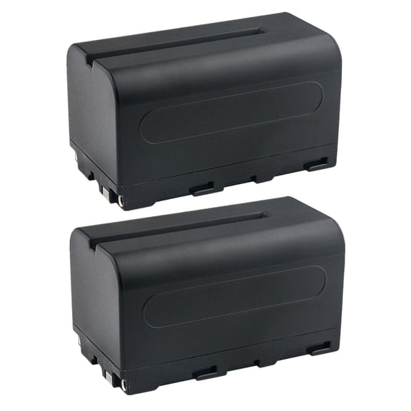 Kastar NP-F750 / NP-F770 Battery 2-Pack Replacement for AndyCine C7S 7" 3G-SDI/HDMI Ultra-Bright, T7 7" IPS Full HD Camera Touchscreen Monitor, Datavideo TLM-700K 7" Full HD Portable 4K Field Monitor