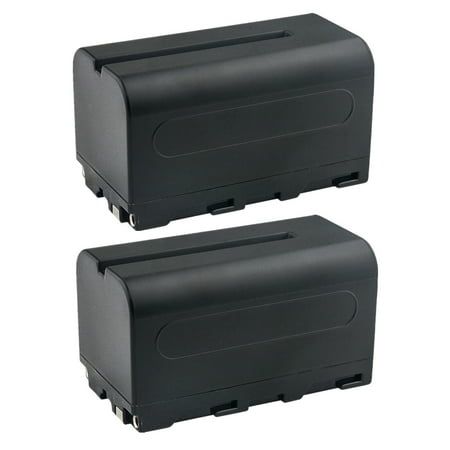 Kastar NP-F750 / NP-F770 Battery 2-Pack Replacement for Atomos Shinobi 5" 4K HDMI Monitor, Shogun Connect 7" Network-Connected HDR Video Monitor, Shogun 7 Monitor, Ninja V 5" 4K HDMI Recording Monitor