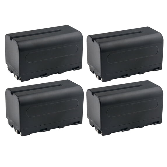 Kastar NP-F750 / NP-F770 Battery 4-Pack Replacement for Atomos Shinobi 5" 4K HDMI Monitor, Shogun Connect 7" Network-Connected HDR Video Monitor, Shogun 7 Monitor, Ninja V 5" 4K HDMI Recording Monitor