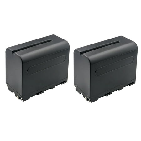 Kastar NP-F960 / NP-F970 Battery 2-Pack Replacement for Blackmagic Design Video Assist 5" Monitor, Blackmagic Design Video Assist 7" Monitor, Blackmagic Design Video Assist 3G-SDI/HDMI 7" Monitor