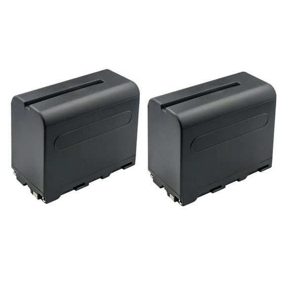 Kastar NP-F960 / NP-F970 Battery 2-Pack Replacement for Godox LED126 Hot Shoe Professional LED Video Light, LED170 II DSLR DV Camera Camcorder On-camera LED Video Light