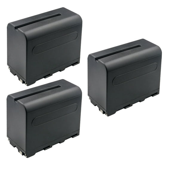 Kastar NP-F960 / NP-F970 Battery 3-Pack Replacement for Came-TV MT-S705 7" IPS Ultra Brightness 2200 Nits HDMI Field LED Monitor, 5" HDMI AV Field Monitor