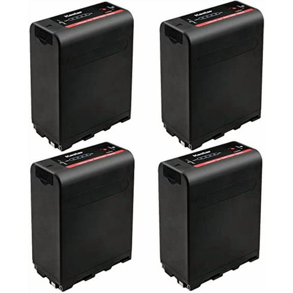 Kastar NP-F990EXP Battery 4-Pack Replacement for Sony CCD-SC6 CCD-SC7 CCD-SC8 CCD-SC9 CCD-SC55 CCD-SC65 CCD-TR1 CCD-TR11 CCD-TR1100E CCD-TR12 CCD-TR18 CCD-TR2 CCD-TR200 CCD-TR205 CCD-TR215 Camera
