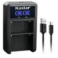 thumbnail image 1 of Kastar NP-FM50/FM55 LED2 USB Battery Charger Compatible with Sony HDR-HC1 HDR-SR1 HDR-UX1 Camera, Video Walkman GV-D1000, NP-FM30 NP-FM50 NP-FM55H NP-QM71D NP-QM91D Battery, 1 of 4