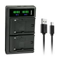 thumbnail image 1 of Kastar NP-FM50 LTD2 USB Battery Charger Replacement for Sony DCR-HC14, DCR-HC15, DCR-HC88, DCR-PC6, DCR-PC8, DCR-PC9, DCR-PC100, DCR-PC101, DCR-PC103, DCR-PC104, DCR-PC105, DCR-PC110 Camera, 1 of 4