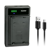 Kastar Smart USB Battery Charger Compatible with JVC GR-SXM530 GR-SXM535U GR-SXM540U GR-SXM600 GR-SXM607 GR-SXM720U GR-SXM730U GR-SXM735U GR-SXM737 GR-SXM740U GR-SXM745U GR-SXM747