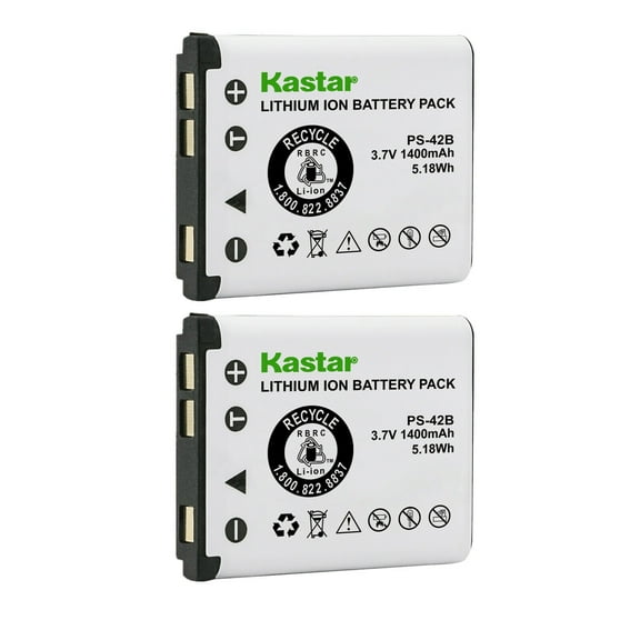 Kastar VGP-BMS77 Battery 2-Pack Replacement for Sony Bluetooth Laser Mouse VGP-BMS77 Battery, Sony 4-268-590-02 SP60 SP60BPRA9C Bluetooth Laser Mouse