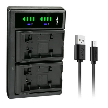 Kastar VW-VBK360 LTD2 USB Battery Charger Replacement for Panasonic HDC-TM40GK, HDC-TM40K, HDC-TM40P, HDC-TM40PC, HDC-TM41, HDC-TM41H, HDC-TM41P, HDC-TM41PC, HDC-TM45, HDC-TM55, HDC-TM55K