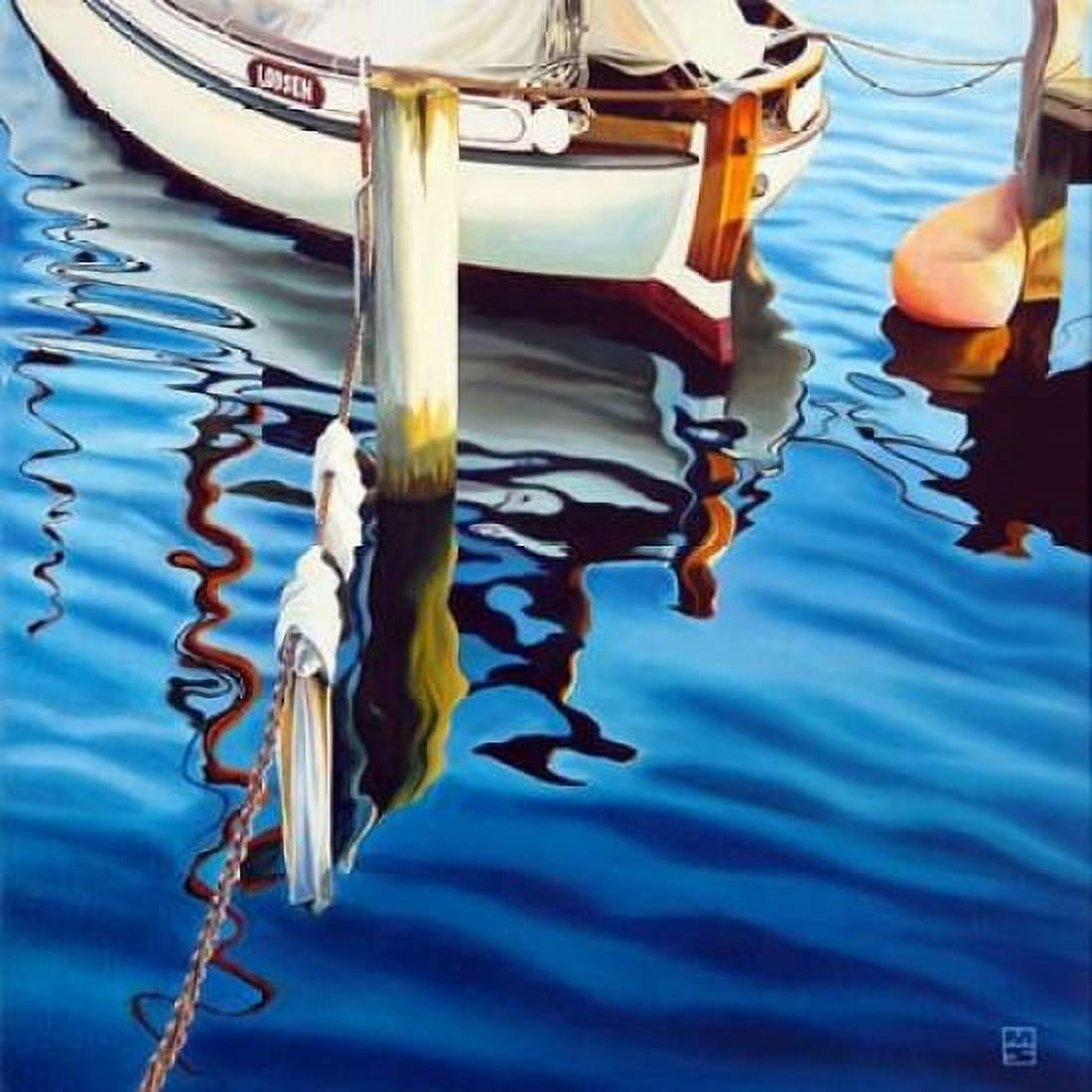 Kastrup Reflections II Canvas Art - Michael Schuh (24 x 24)