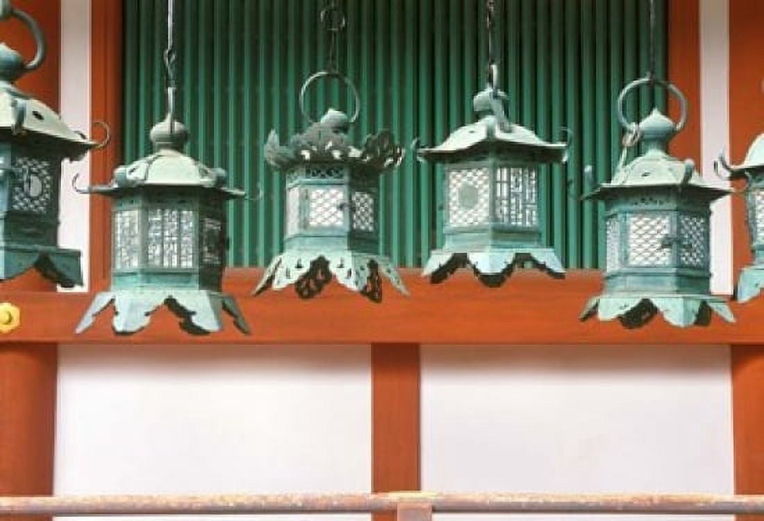 Kasuga Lanterns Kasuga Shrine Nara Japan Canvas Art - Rob Tilley DanitaDelimont (36 x 24)