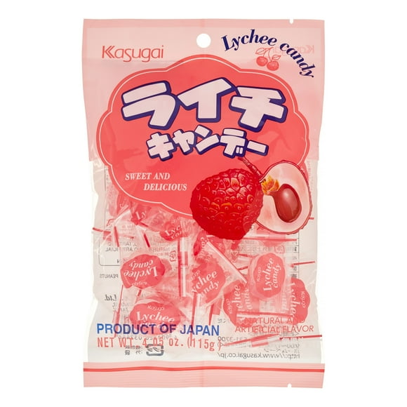 Kasugai Lychee Candy, 4.23 Oz.