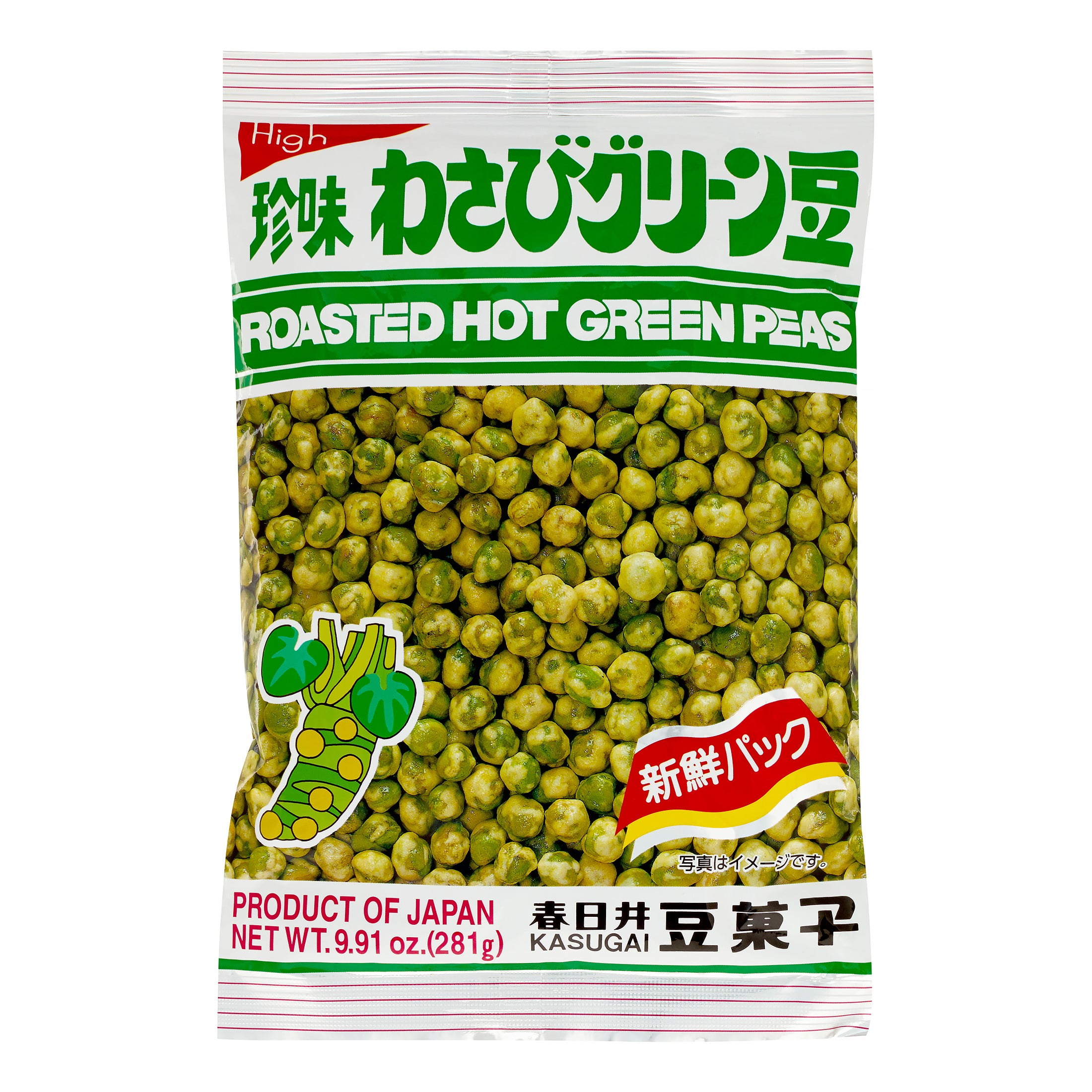 Kasugai Wasabi Green Pea , 9.91 Oz