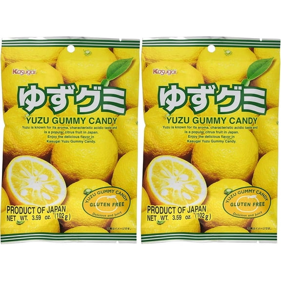 Kasugai Yuzu Gummy Candy 102g