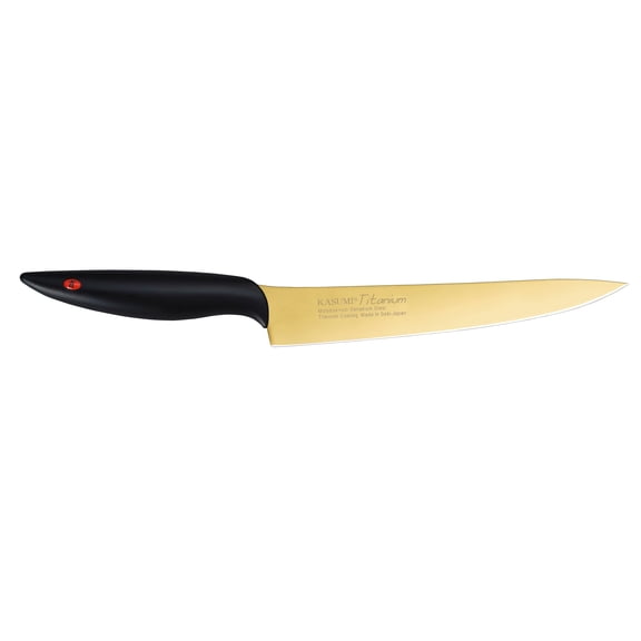 Kasumi Titanium Coated Kasumi Gold Titanium Coated Carving Knife