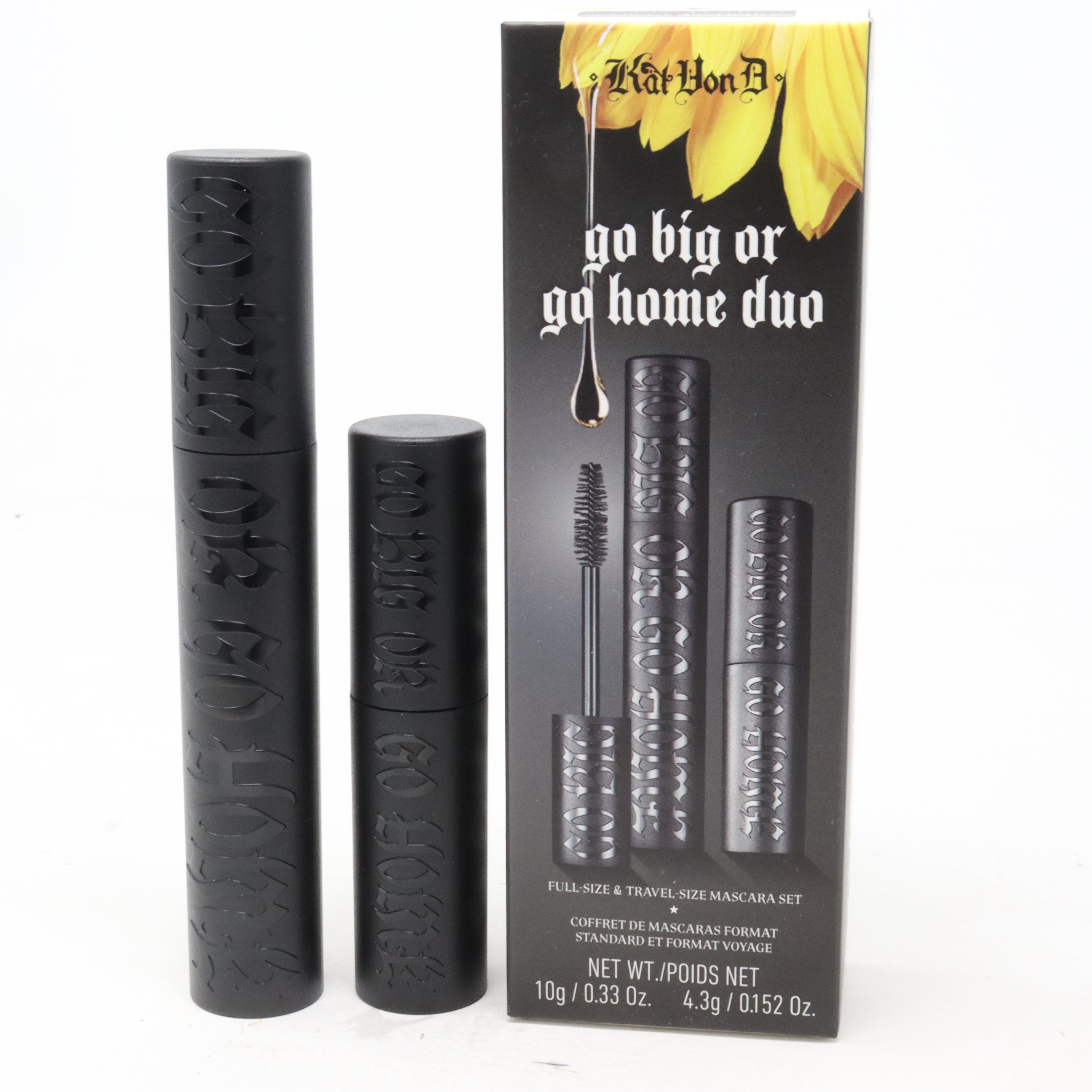 Kat Von D Go Big Or Go Home Mascara Duo 8 / - Walmart.com