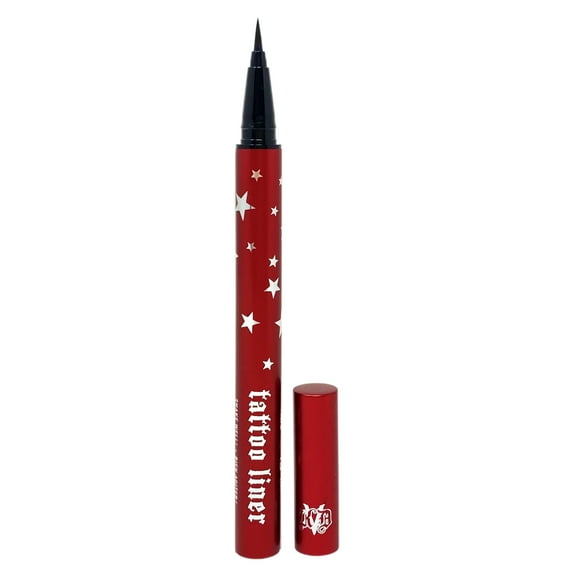 Kat Von D Limited Edition Tattoo Liner Waterproof Liquid Eyeliner - Trooper Black - 0.019 fl oz / 0.55 mL