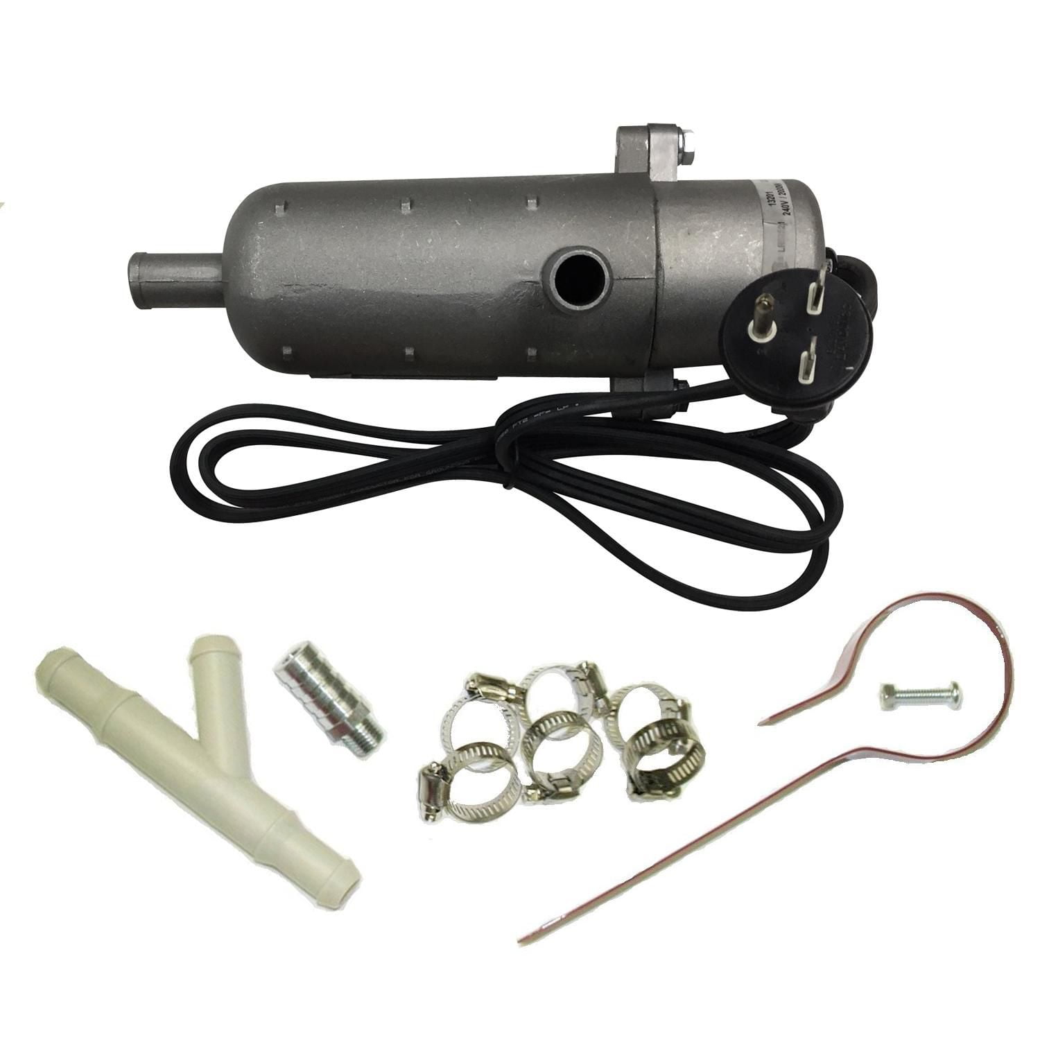 Kat's Tank Engine Heater Mounts in Heater Hose 1500 Watts 240