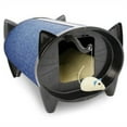 thumbnail image 1 of KatKabin SkratchKabin Cat House in Blueberry, 1 of 2