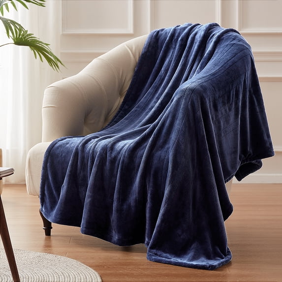 Kata Westinghouse Electric Blankets Flannel Heating Blanket Navy