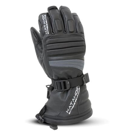 Katahdin Gear Torque Leather Gloves (XXXX-Large, Gray)