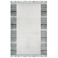 thumbnail image 1 of Katalina Grey Framed Knitwear Acrylic Area Rugs for Living Room Jacquard Textured Modern Rugs Soft Geometric Rug for Bedroom Washable Rug Non-Slip Bohemian Carpet Perfect for Dining Room Office Beige, 1 of 4