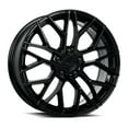 thumbnail image 1 of KATANA RACING KR01 18X8 5X100 +40mm Glossy Black Alloy Wheel Rim 18" Inch, 1 of 3