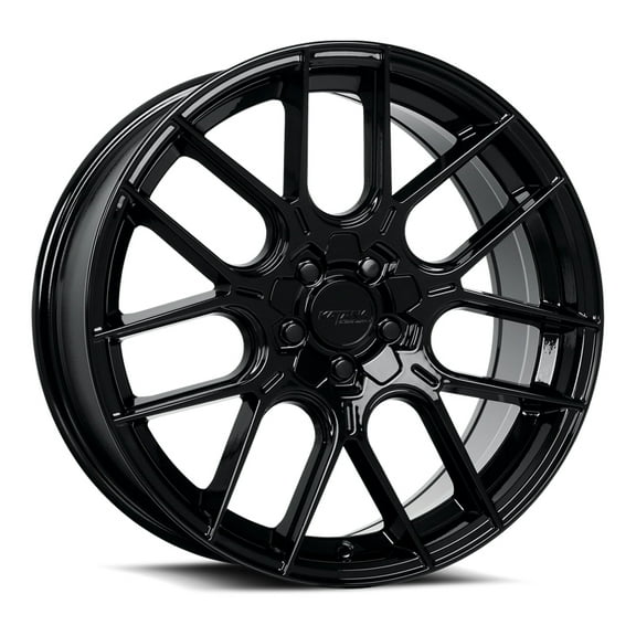 KATANA RACING KR04 18X8 5X100/114.3 +40mm Glossy Black Alloy Wheel Rim 18" Inch