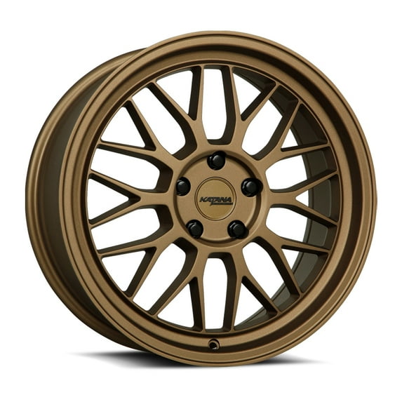 KATANA RACING KR06 18X8 5X100 +40mm Matte Bronze Alloy Wheel Rim 18" Inch