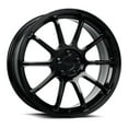 thumbnail image 1 of KATANA RACING KR07 17X7.5 5X100 +40mm Glossy Black Alloy Wheel Rim 17" Inch, 1 of 3