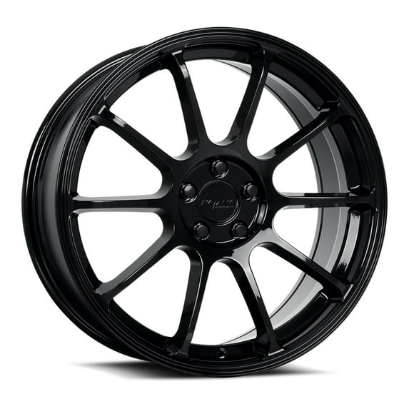 KATANA RACING KR07 17X7.5 5X100 +40mm Glossy Black Alloy Wheel Rim 17" Inch