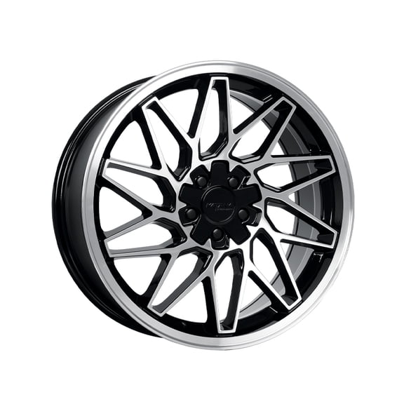 Katana Racing KR09 Glossy Black Machined Face 8-18
