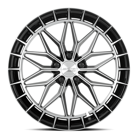 Katana Racing KR12 Glossy Black Machine Face 7.5-17