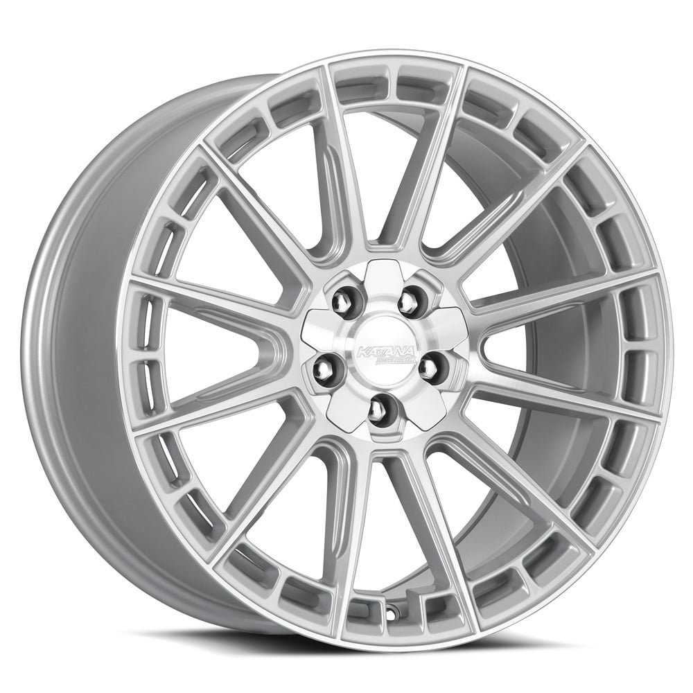 Katana Racing Kr11 20X8.5 5X120/114.3 40et CB74.1 Glossy Silver Machine Face Wheel