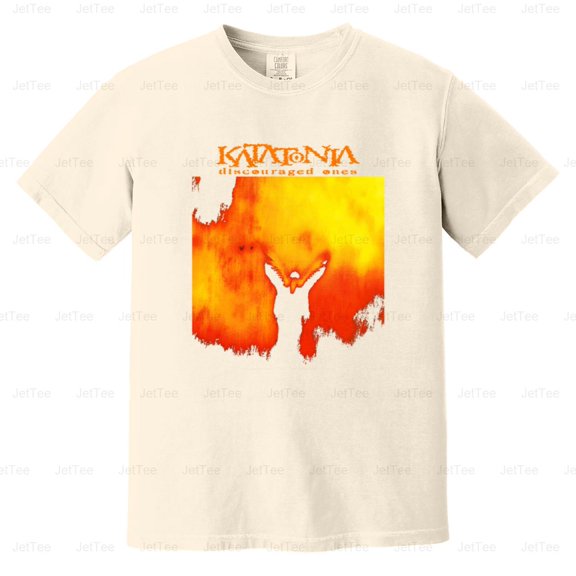 Katatonia Discouraged Ones Gothic Doom Metal Depressive Rock Band Comfort Color T-Shirt Unisex, up to 4XL