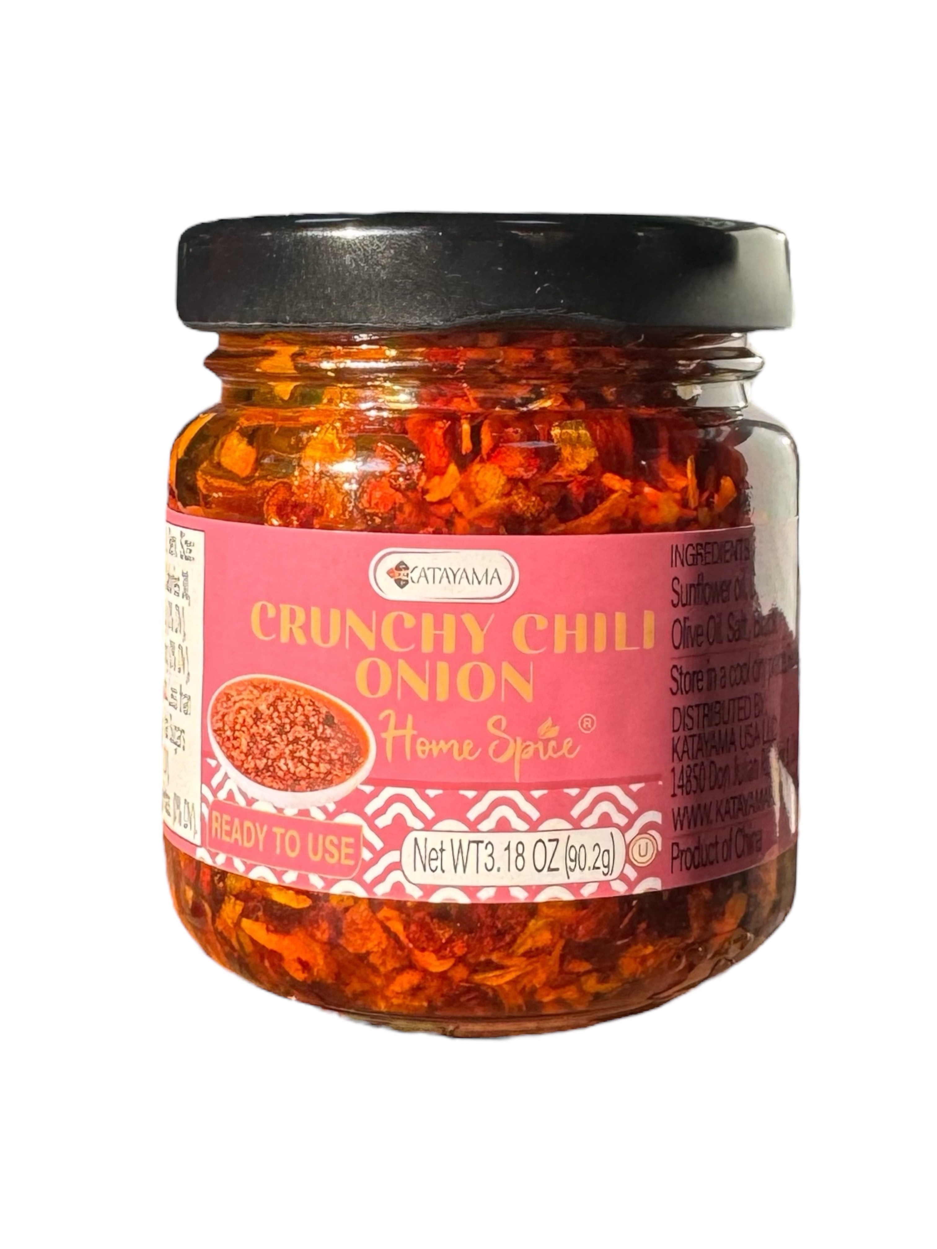 Katayama Mini Crunchy Chili Onion Oil – Spicy Umami Topping 3.18oz