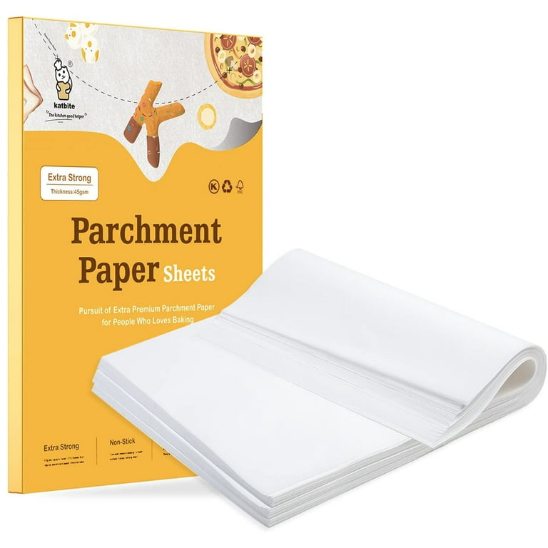 16x24 Inch Large Size Precut Parchment Paper Sheets for Baking